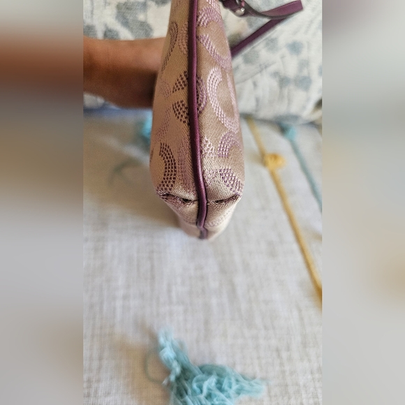 Coach Ashley Op Art Mini Shoulder Bag EUC - Picture 6 of 6